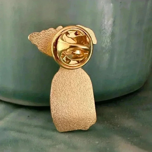 Strawberry Enamel Pin - Red and Green - Picture 2 of 4